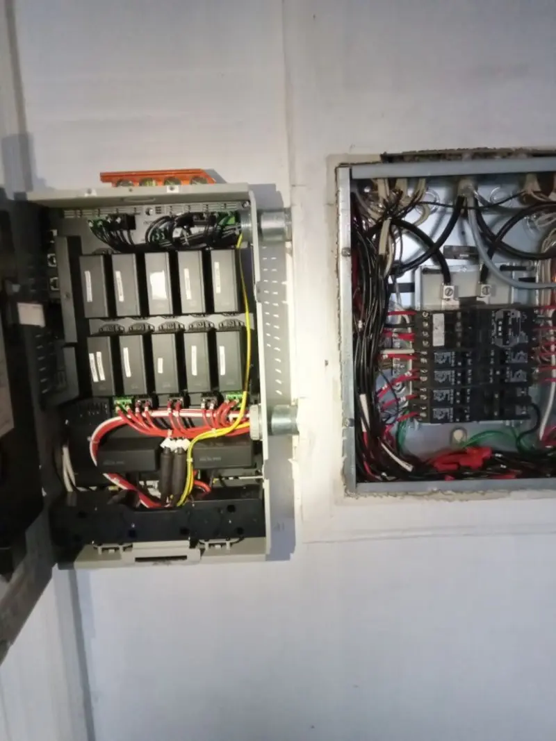 Electrical panel upgrade completed for Commercial Electrician Services in Lake Goodwin